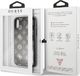 Guess Guess GUHCPXTGGPBK iPhone X/Xs czarny /black hard case Peony G Double Layer Glitter uniwersalny 7