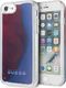 Guess Guess GUHCI8GLCRE iPhone 7/8 czerwony /red hard case California Glow in the dark uniwersalny 1