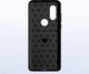 Hurtel Carbon Case elastyczne etui pokrowiec Motorola One Vision czarny uniwersalny 6