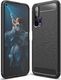 Hurtel Carbon Case elastyczne etui pokrowiec Huawei Honor 20 / 20 Pro czarny uniwersalny 1