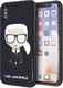 Karl Lagerfeld Etui KLHCPXDLFKBK iPhone X/XS navy black 1
