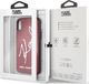 Karl Lagerfeld Etui KLHCPXDLKSRE iPhone X/Xs czerwone 7