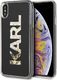 Karl Lagerfeld Etui KLHCI65KAGBK iPhone XS Max czarne 1