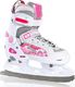 Rolki Mico Princess 2w1 z wymienną płozą regulowane białe r. 37-40 2