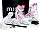 Rolki Mico Princess 2w1 z wymienną płozą regulowane białe r. 37-40 3