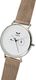 Zegarek Vendetta Zegarek Unisex Montreal Silver / White VE1076 uniwersalny 2