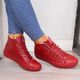 Big Star Trampki ocieplane czerwone Big Star EE274112 41 1