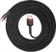 Kabel USB Baseus USB-A - microUSB 3 m Czarno-czerwony (CAMKLF-H91) 1