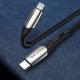 Kabel USB Baseus USB-C - Lightning 1 m Czarny (BRA007390) 6