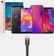 Kabel USB Baseus USB-A - USB-C 3 m Czarno-czerwony (CATKLF-U91) 16