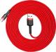 Kabel USB Baseus USB-A - USB-C 3 m Czerwony (CATKLF-U09) 1