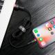 Kabel USB Baseus USB-A - Lightning 3 m Czarno-czerwony (CALKLF-R91) 8
