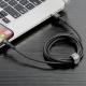 Kabel USB Baseus USB-A - Lightning 3 m Czarno-szary (6953156296305) 8