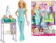Lalka Barbie Mattel Zestaw kariera lekarz pediatra (DVG10) 1
