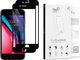 moVear Szkło Hartowane do Etui 2.5D MAX na iPhone 8 / 7 Pyłoszczelne Full Glue Cały Ekran MOVEAR Standard 1