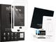 moVear Szkło hartowane 3D PRO na cały ekran iPhone 7, moVear GLASS mSHIELD Standard 1