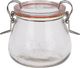 Excellent Houseware Słoik / pojemnik szklany z uszczelką WECK 400 ml uniwersalny 1