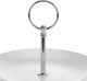 Excellent Houseware Patera 2-piętrowa na ciastka ciasto porcelanowa uniwersalny 3