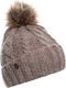 New Balance Czapka zimowa damska Women's Lux Knit Pom Beanie beżowa r. uniwersalny (500343-036) 1
