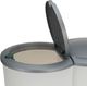 Kosz na śmieci Excellent Houseware do segregacji na przycisk 2x25L biały (Y54980880) 2