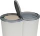 Kosz na śmieci Excellent Houseware do segregacji na przycisk 2x25L biały (Y54980880) 3