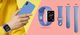 Puro PURO ICON Apple Watch Band - Elastyczny pasek sportowy do Apple Watch 38 / 40 mm (S/M & M/L) (Living Coral) 5