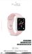 Puro PURO ICON Apple Watch Band - Elastyczny pasek sportowy do Apple Watch 38 / 40 mm (S/M & M/L) (Piaskowy róż) 4