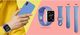 Puro PURO ICON Apple Watch Band - Elastyczny pasek sportowy do Apple Watch 42 / 44 mm (S/M & M/L) (Czarny) 6