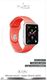 Puro PURO ICON Apple Watch Band - Elastyczny pasek sportowy do Apple Watch 42 / 44 mm (S/M & M/L) (Living Coral) 4