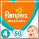 Pampers Pieluszki Sleep&Play 4, 9-14 kg, 50 szt. 1