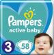 Pampers Active Baby 3, 6-10 kg, 58 szt. 1