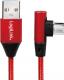 Kabel USB LogiLink USB-A - microUSB 1 m Czerwony (CU0150) 1