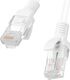 Lanberg Patchcord Kat.5e 0.25m BiaŁy Lanberg 1