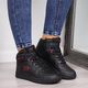 Cross Jeans Buty damskie na rzep czarne r. 38 (INT1268) 2