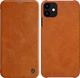 Nillkin Etui Nillkin QIN Apple iPhone 11 6.1 - Brown uniwersalny 1