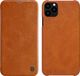 Nillkin Etui Nillkin QIN Apple iPhone 11 5.8 - Brown uniwersalny 1