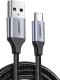 Kabel USB Ugreen USB-A - USB-C 1 m Szary (60126) 2