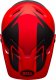 Bell Kask full face BELL TRANSFER matte red black roz. M (55-57 cm) 7