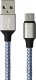 Kabel USB Devia USB-A - Lightning 1 m Niebieski (67513) 1