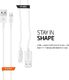 Kabel USB Spigen Spigen C10ls Mfi Lightning Cable 100cm White 3