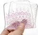 Etui Slim case Art Wzory XIAOMI REDMI 7 jasno różowe mandala uniwersalny 3