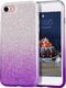 Etui Brokat Glitter P Smart Z srebrno-fioletowe 1