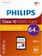 Karta Philips SDXC 64 GB Class 10 UHS-I/U1 V10 (FM64SD55B/10) 2