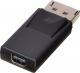 Adapter AV Lindy DisplayPort - DisplayPort Mini czarny (41089) 2