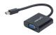 Adapter AV Manhattan DisplayPort Mini - D-Sub (VGA) czarny (151504) 1