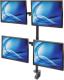 Manhattan Uchwyt biurkowy na 4 monitory 13" - 32" (461566) 2