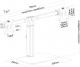 Neomounts Stojak biurkowy na 2 monitory 10" - 27" (FPMA-D865DBLACK) 3