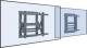 Equip Uchwyt ścienny 650325 19'' - 70'' 4