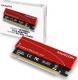 Axagon Adapter PCIe x16 na M.2 NVMe + pasywna chłodnica (PCEM2-S) 11