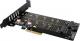 Kontroler Axagon PCIe 3.0 x4 - NVMe M-key + SATA B-key (PCEM2-D) 1